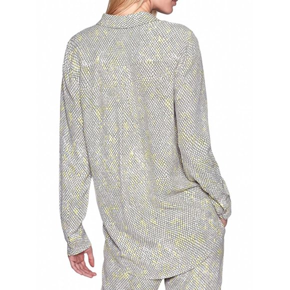 NWT Equipment Essential Snake Print Button Blouse M - Picture 7 of 16